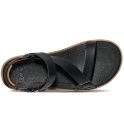 Teva Madera Wedge 1151015-BLK – Bequeme Damen Sandalen mit Keilabsatz