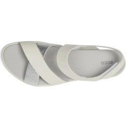 Ecco Samara Sandalen Damen Weiß 220103-60727 | Komfortabel