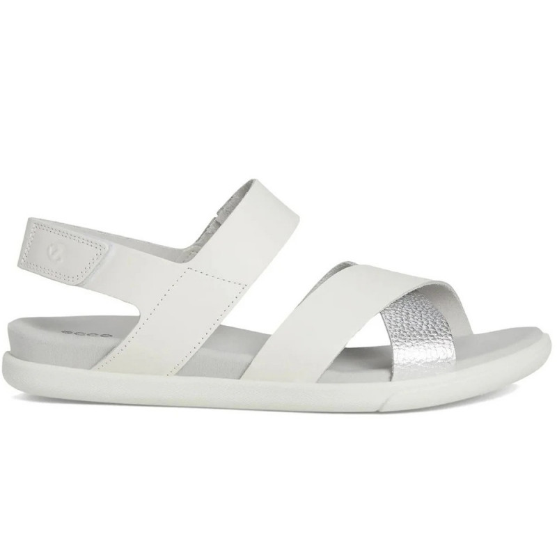 Ecco Samara Sandalen Damen Weiß 220103-60727 | Komfortabel