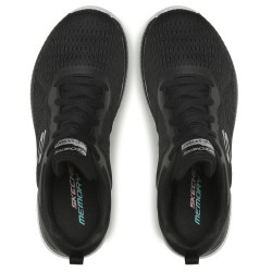 Skechers C-Bountiful 12607-BKW Damen Sneaker Schwarz Weiß