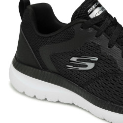 Skechers C-Bountiful 12607-BKW Damen Sneaker Schwarz Weiß