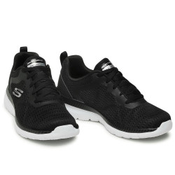 Skechers C-Bountiful 12607-BKW Damen Sneaker Schwarz Weiß