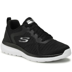 Skechers C-Bountiful 12607-BKW Damen Sneaker Schwarz Weiß