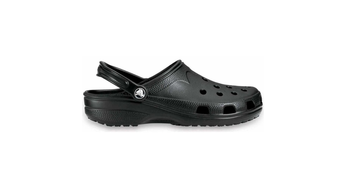 Crocs Classic Beach 10002-001 – Schwarz | Bequeme Clogs